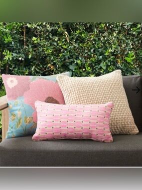 West Elm Indo Garden Reversible Indoor/Outdoor Cushion